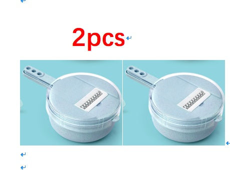 8 In 1 Mandoline Slicer-Vegetable Slicer- Potato Peeler - Carrot, Onion Grater - With Strainer Vegetable Cutter.
