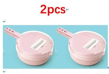 8 In 1 Mandoline Slicer-Vegetable Slicer- Potato Peeler - Carrot, Onion Grater - With Strainer Vegetable Cutter.