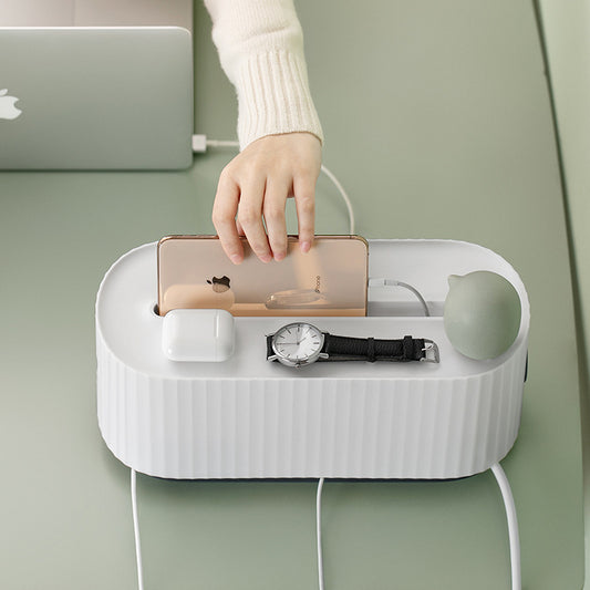 Wire Case - Cable Storage Box - Charger Socket Organizer.