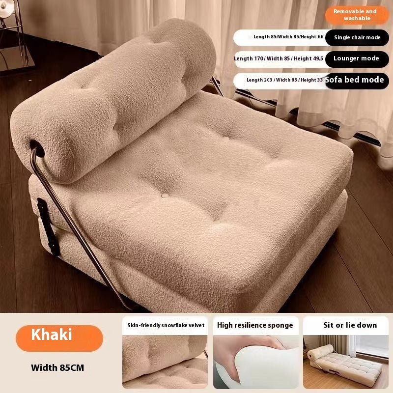 Sofa Bed Dual-purpose Folding Single Lazy Sofa