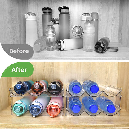 Water Bottle Organizer for cabinet 
