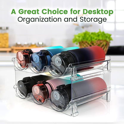 Water Bottle Organizer for Cabinet