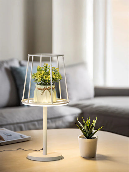Modern Set Racks Table Lamps Dimming Bedroom Dining Room Nordic Girl Modern Romantic Study Room LED Desk Lights Deco Lighting