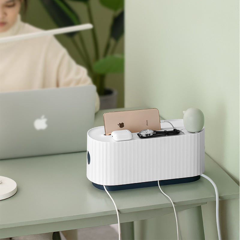 Wire Case - Cable Storage Box - Charger Socket Organizer.