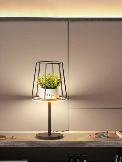 Modern Set Racks Table Lamps Dimming Bedroom Dining Room Nordic Girl Modern Romantic Study Room LED Desk Lights Deco Lighting